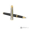 Waterman Hemisphere Deluxe Rollerball PenReflections of Paris in Black Lacquer with Gold Trim Pen