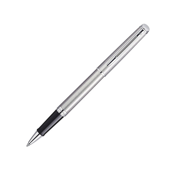 Waterman Hemisphere Rollerball Pen in Stainless Steel with Chrome Trim