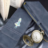 Wearingeul 3-hole Leather Pen Pouch - Alice in Wonderland Cases
