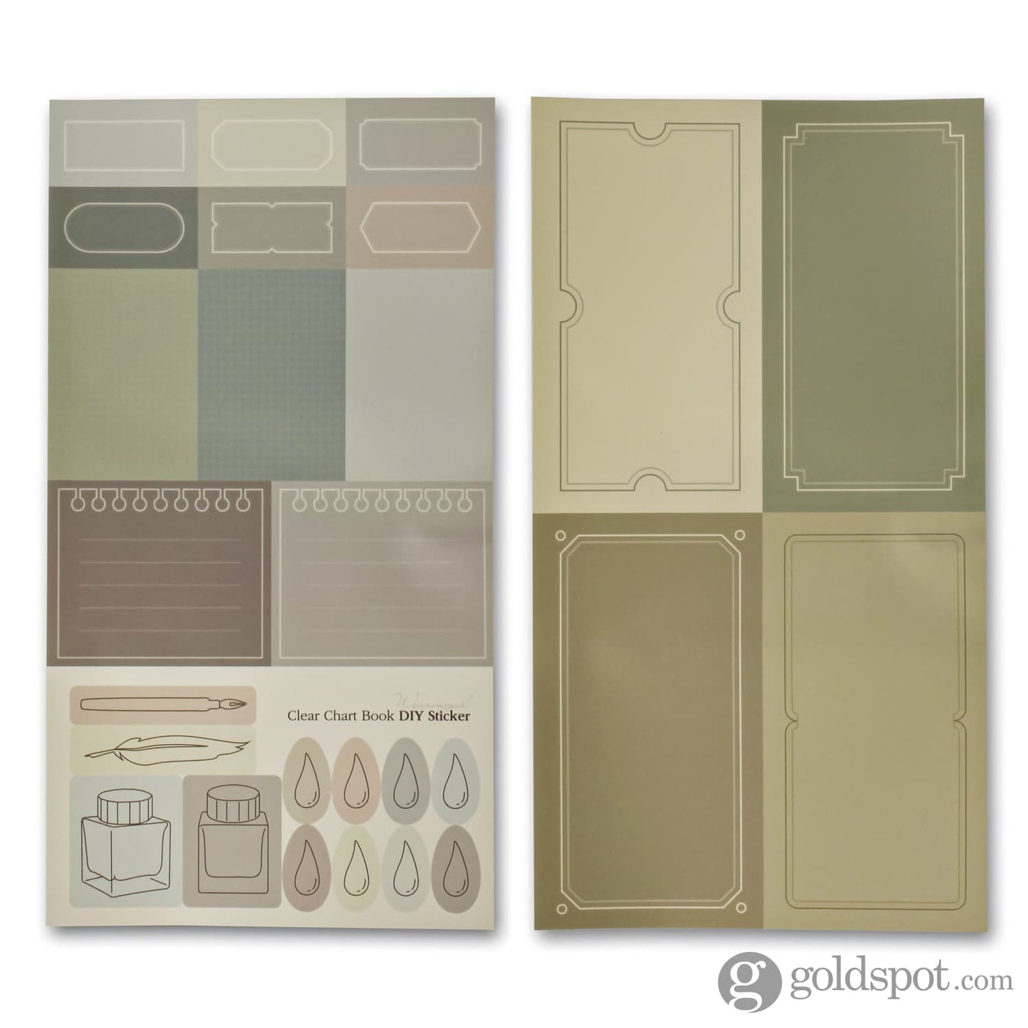 Wearingeul Ink Color Card Binder Bottled Ink