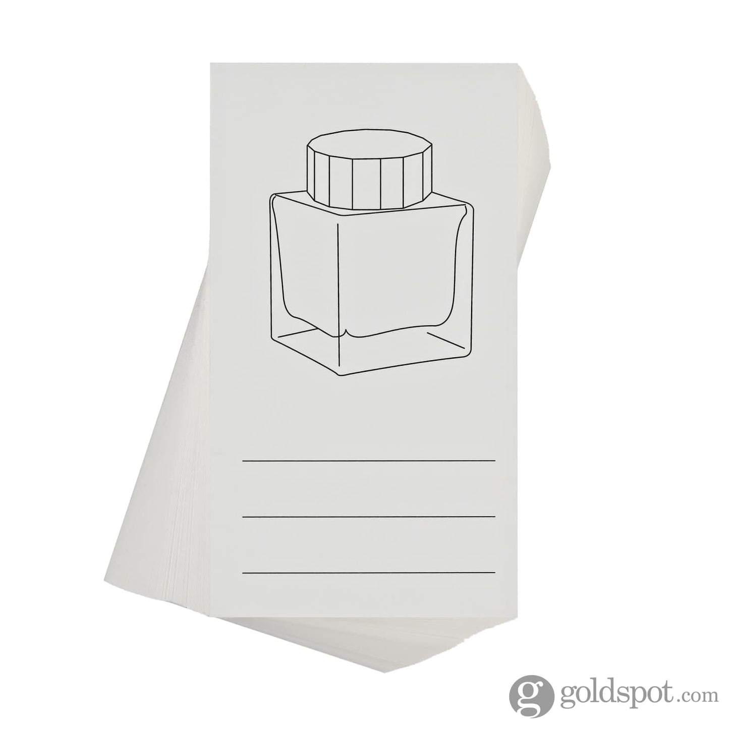 Wearingeul Ink Color Swatch - Vertical Bottled Ink