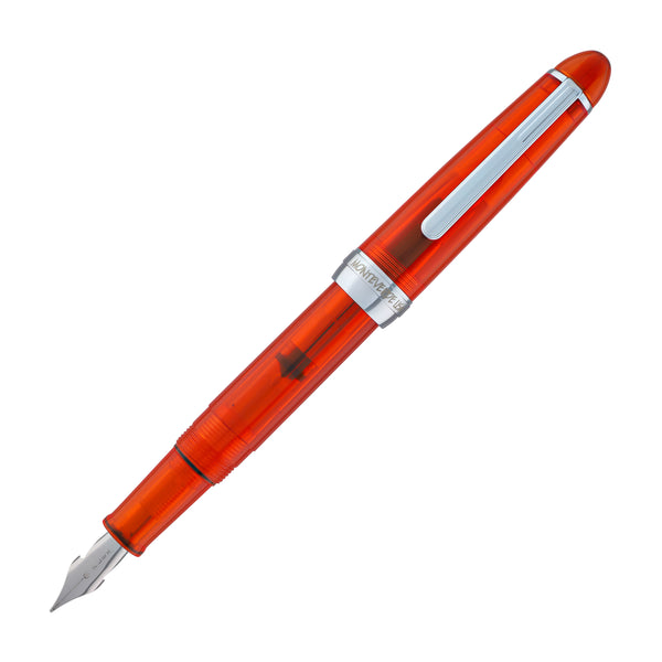 Monteverde Monza ID Fountain Pen in Orange - Flex Nib