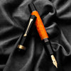 Leonardo Momento Magico Fountain Pen in DNA Black and Orange Fountain Pen