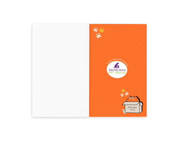 Retro 51 Cat Rescue 5 Notebook - Dotted Notebooks Journals