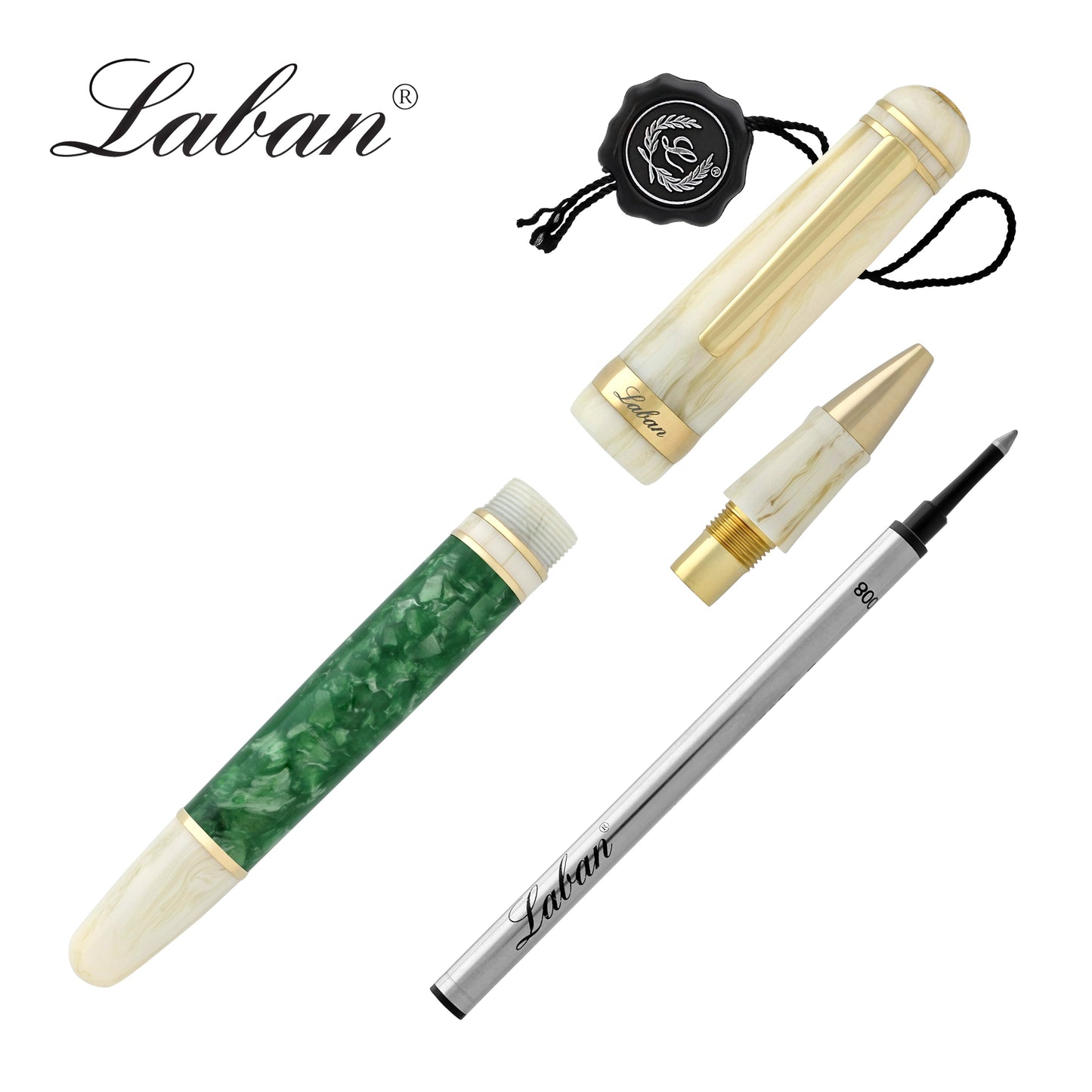Laban Rollerball Pen in Forest Green Rollerball Pen