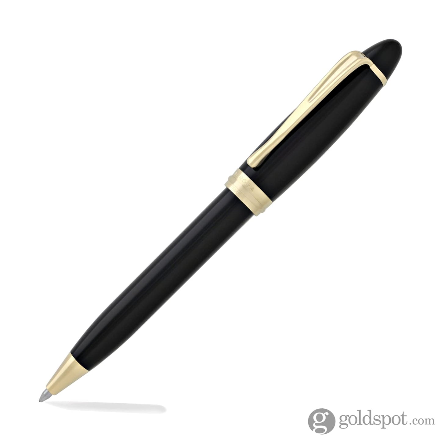 Aurora Ipsilon Ballpoint Pen in Resin Black Ballpoint Pen