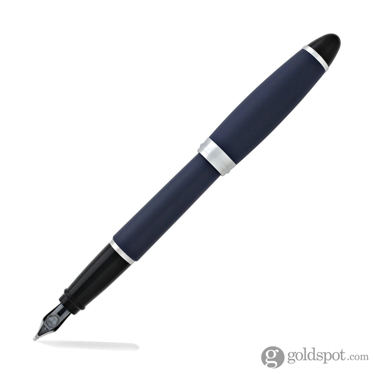Aurora Ipsilon Satin Fountain Pen in Blue Fountain Pen
