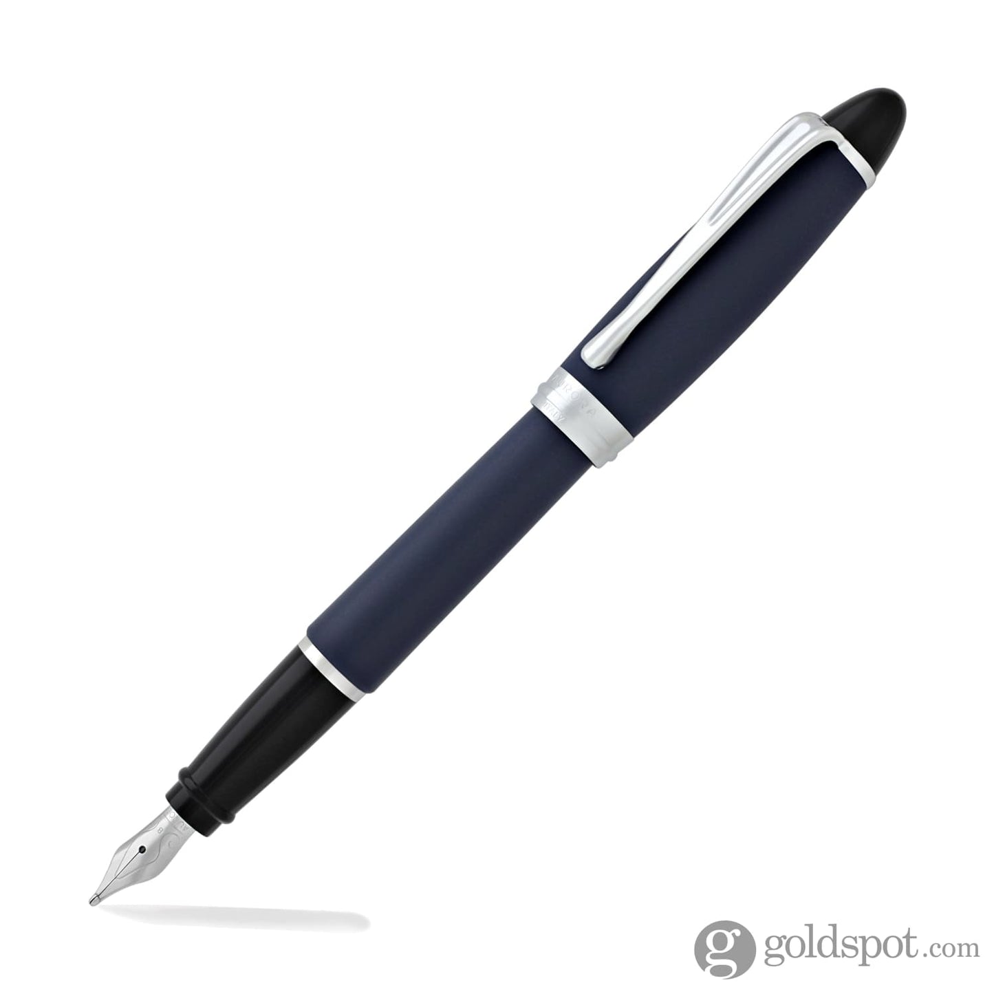 Aurora Ipsilon Satin Fountain Pen in Blue Fountain Pen