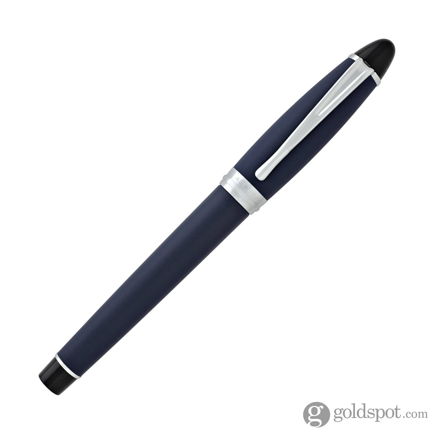 Aurora Ipsilon Satin Fountain Pen in Blue Fountain Pen