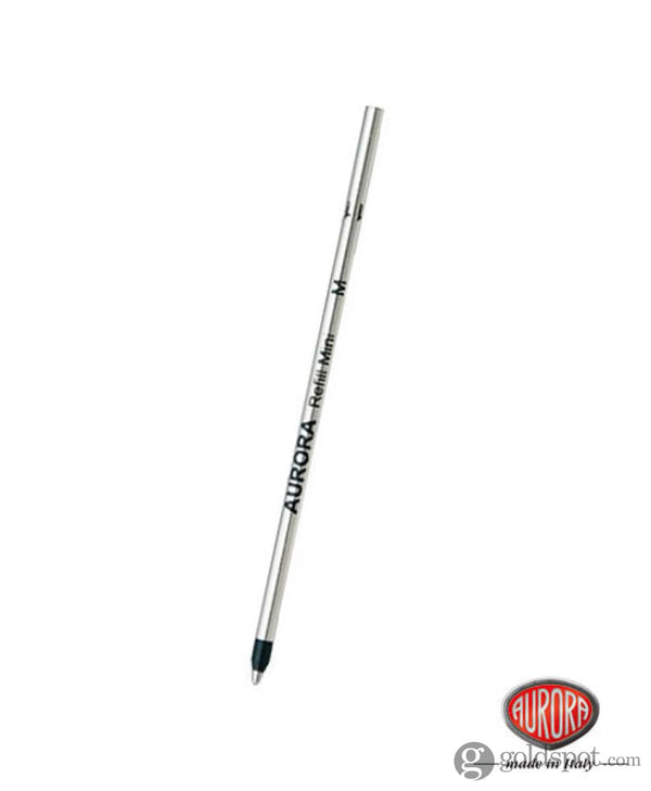 Aurora Mini Ballpoint Pen Refill in Black - Medium Point Ballpoint Pen Refill