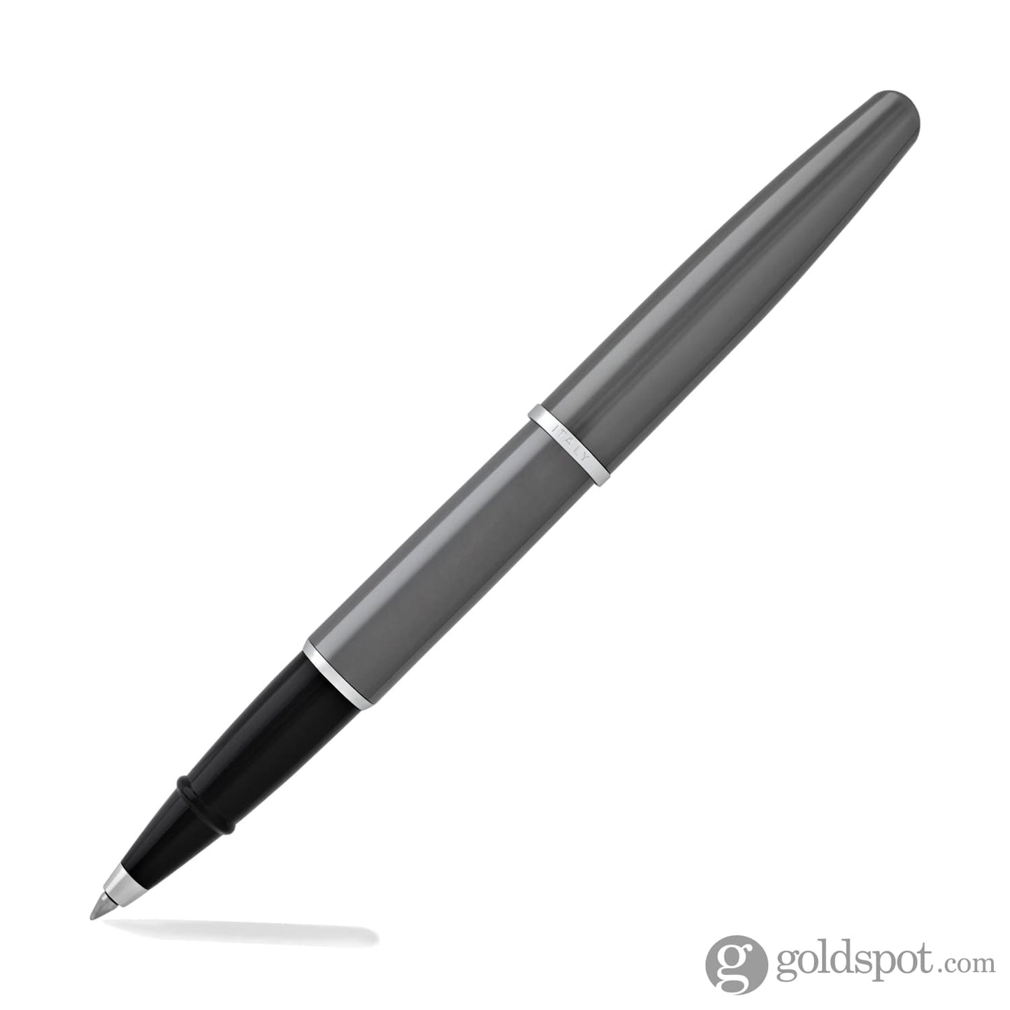 Aurora - Style Lacquer Rollerball Pen in Shiny Gun-Metal Misc