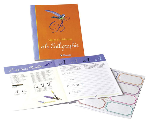 Brause Calligraphy Practice Handwriting Notebook Misc
