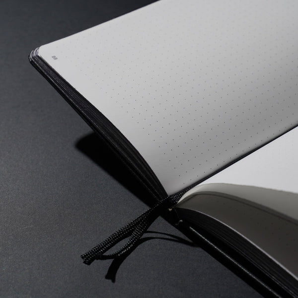 Endless Recorder A5 Notebook in Stealth with the 80gsm Regalia Paper - Dotted Notebooks Journals