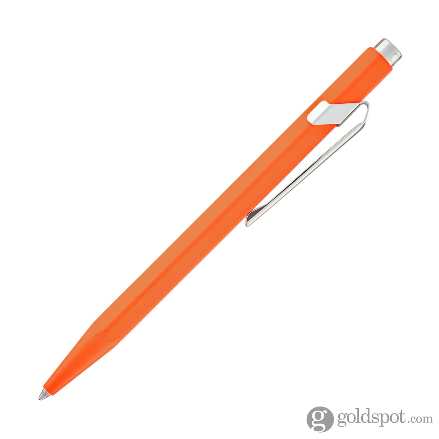Caran d’Ache 849 Metal Collection Ballpoint Pen in Fluorescent Orange Ballpoint Pen
