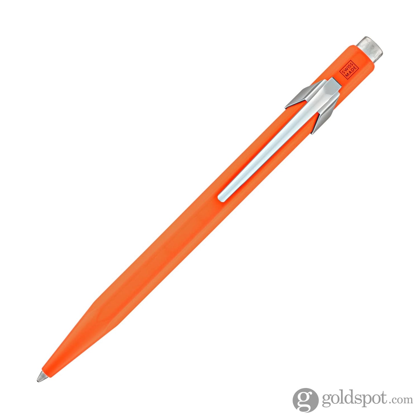 Caran d’Ache 849 Metal Collection Ballpoint Pen in Fluorescent Orange Ballpoint Pen