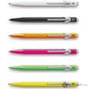 Caran Dache 849 Popline Ballpoint Pen in Fluorescent Yellow Ballpoint Pen