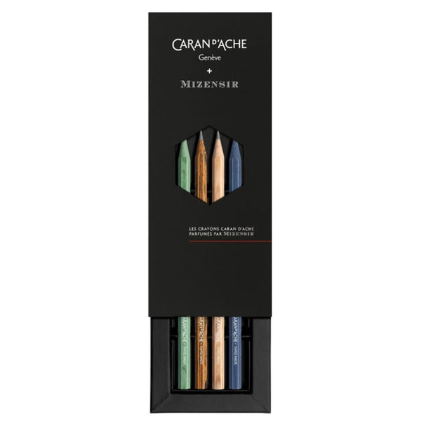 Caran d’Ache Les Crayons Mizensir Scented Pencils No10 (HB) - Pack of 4 Pencil