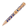 Conklin Endura Deco Crest Ballpoint Pen in Blue with Rosegold Trim Ballpoint Pen