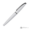 Cross ATX Fountain Pen in Brushed Chrome with Etched Diamond Pattern Fountain Pen