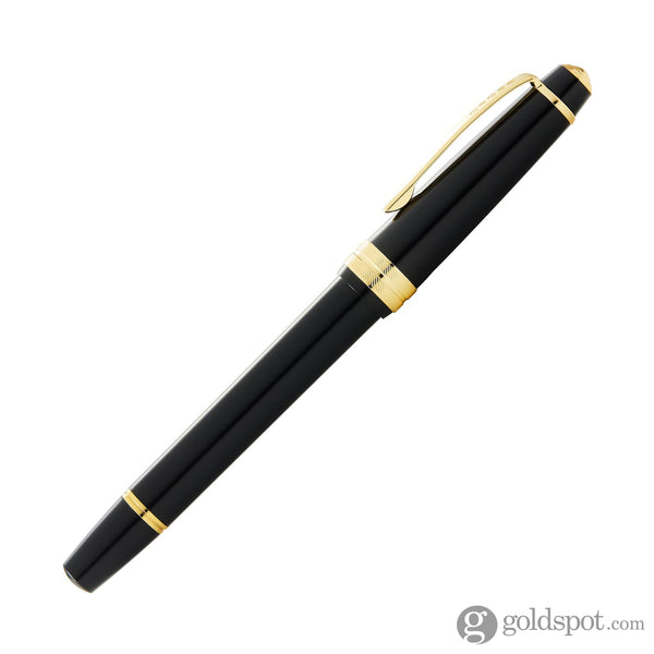 Cross Bailey Light Fountain Pen in Glossy Black Resin with Gold Trim Fountain Pen