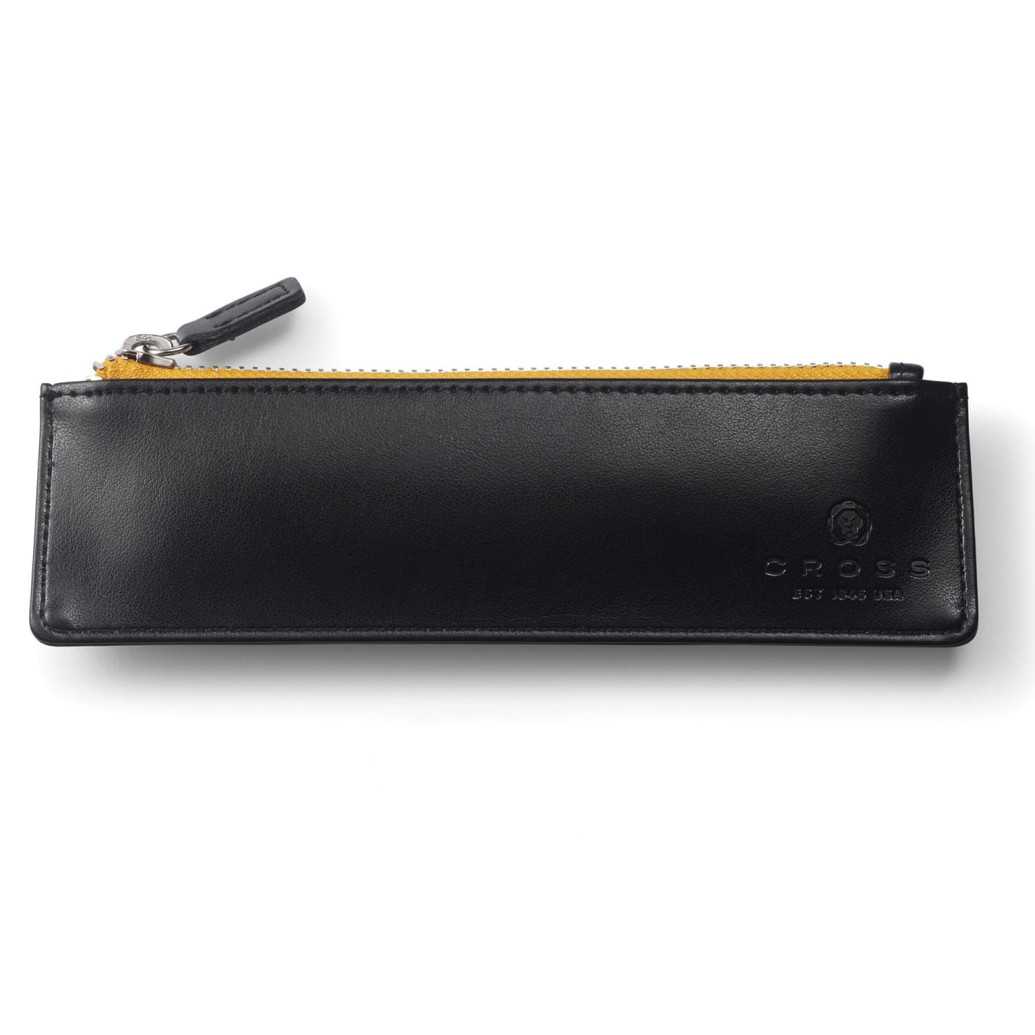 Leather Pencil Case - Black
