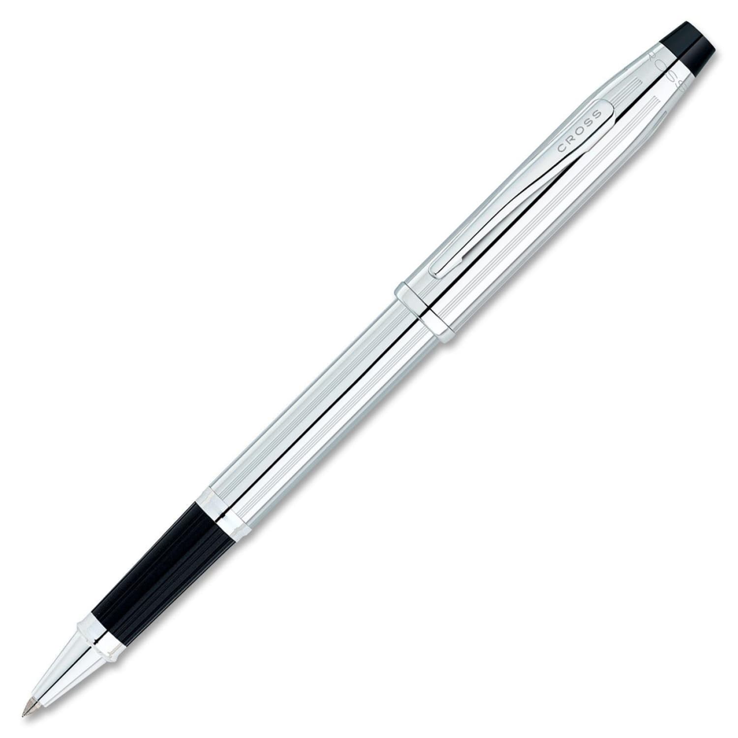 Diamond Knurl Rollerball Pen Kit - Chrome