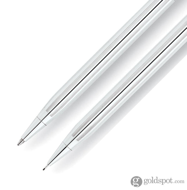 Cross Classic Century Ballpoint Pen & 0.7mm Mechanical Pencil Set in Lustrous Chrome Pen and Pencil Set