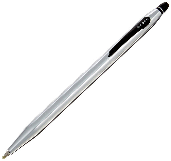 Cross Click Polished Chrome with Black Trim Gel Pen Ballpoint Pen