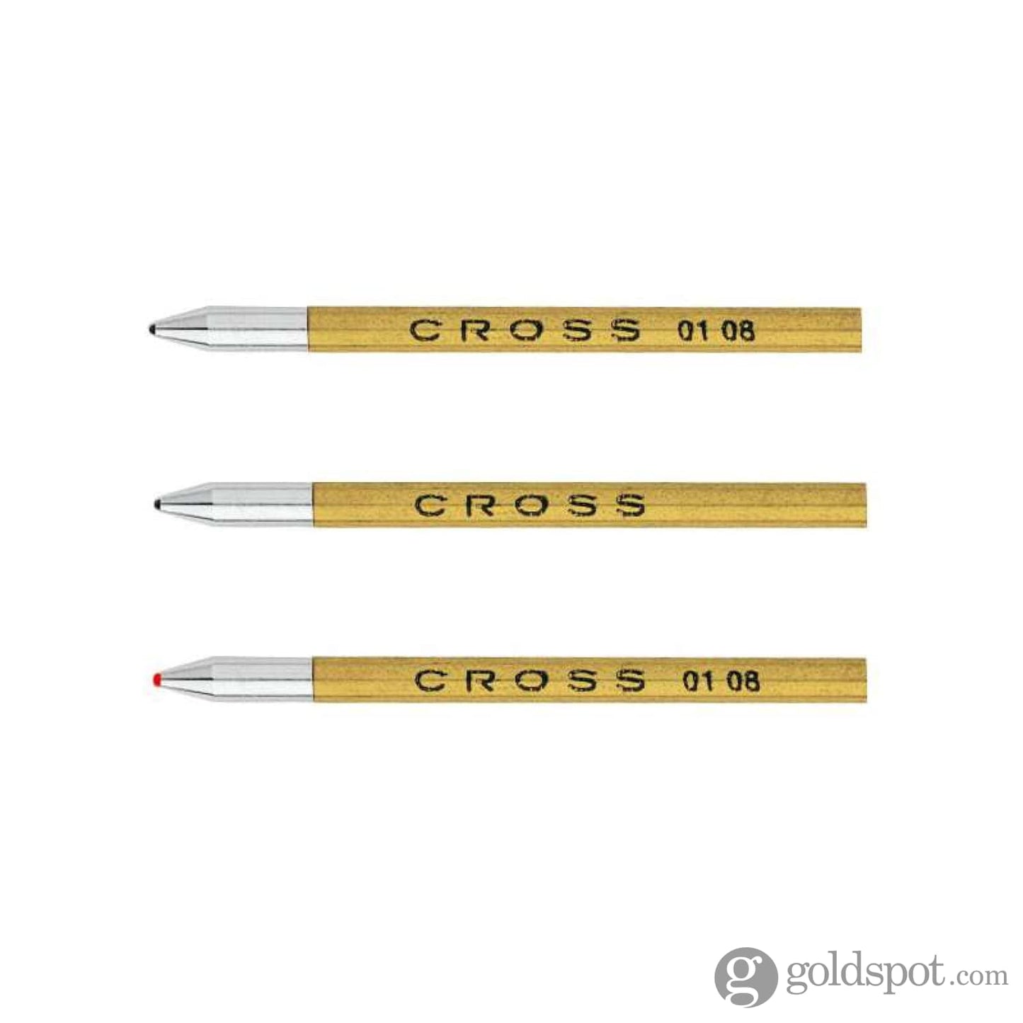 Cross Metrix Ballpoint Pen Refill in Red - Fine Point Ballpoint Pen Refill
