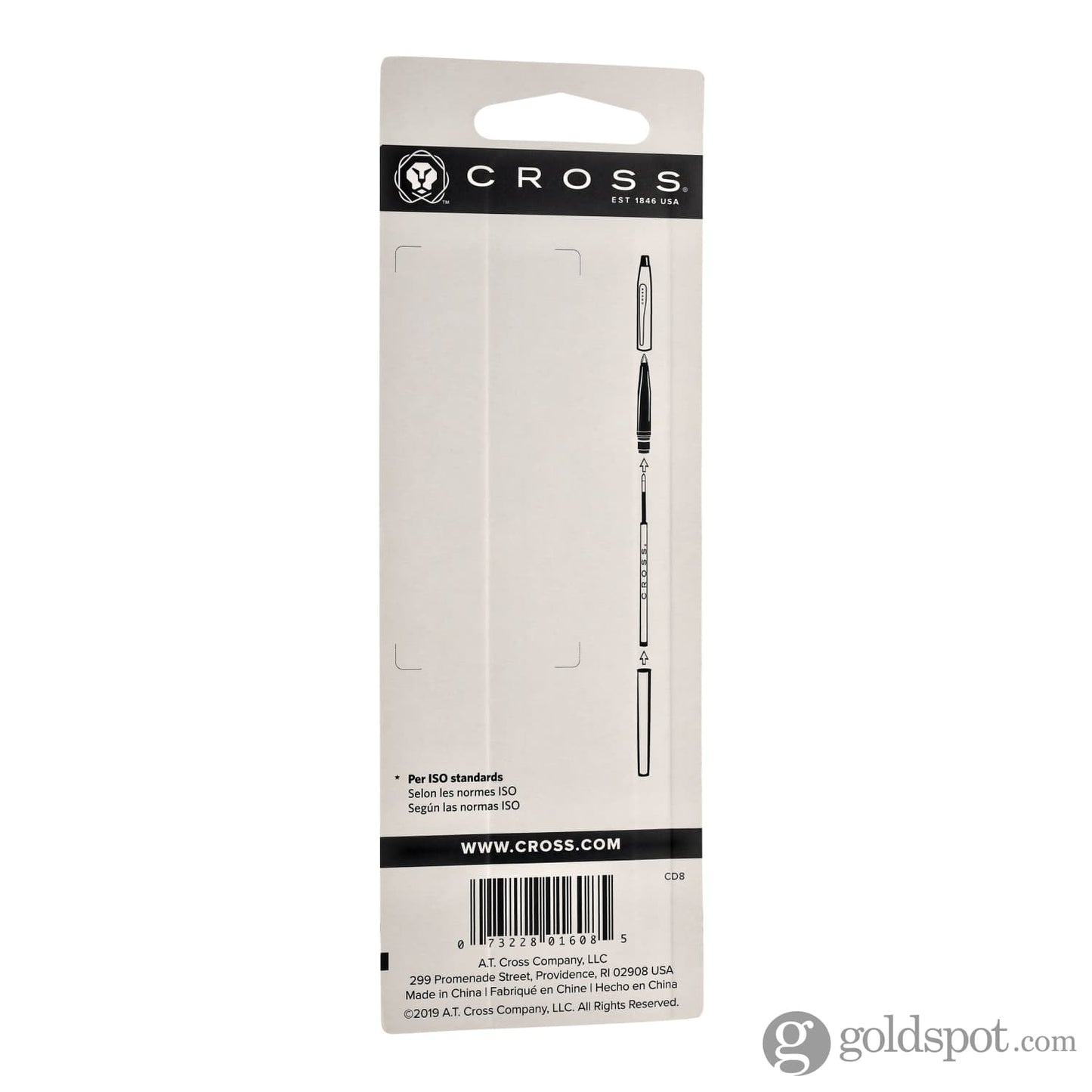 Cross Selectip Jumbo Ballpoint Pen Refill in Blue - Medium Point Ballpoint Pen Refill