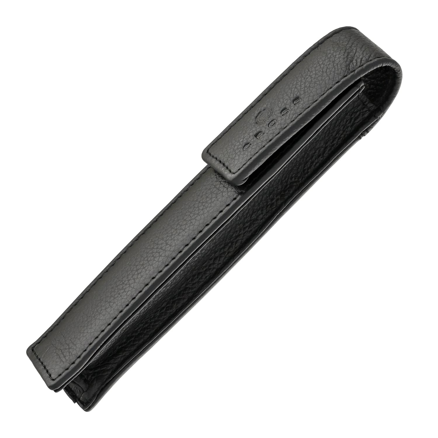 Cross Single Pen Pouch Classic Black with Snap Closure