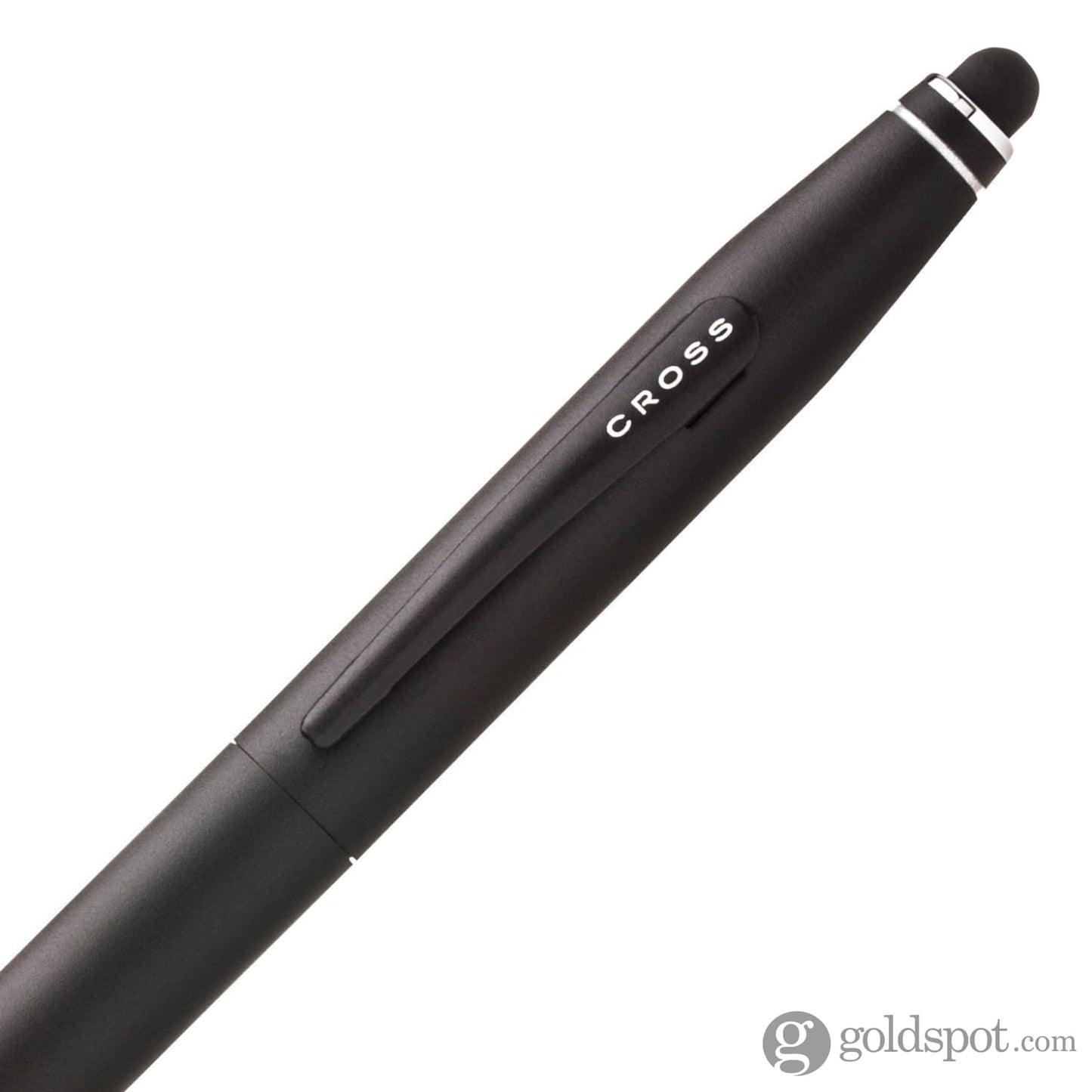 Cross Tech 2 Ballpoint Pen in Satin Black with Capacitive Touch Screen Stylus Ballpoint Pen