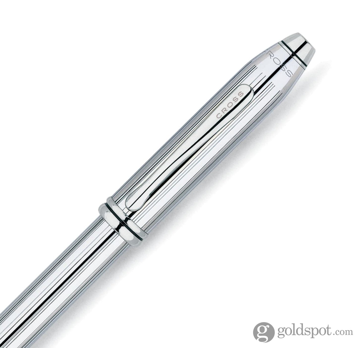 Cross Townsend Rollerball Pen in Lustrous Chrome Rollerball Pen