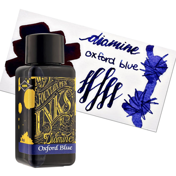 Diamine Bottled Ink and Cartridges in Oxford Blue Bottled Ink