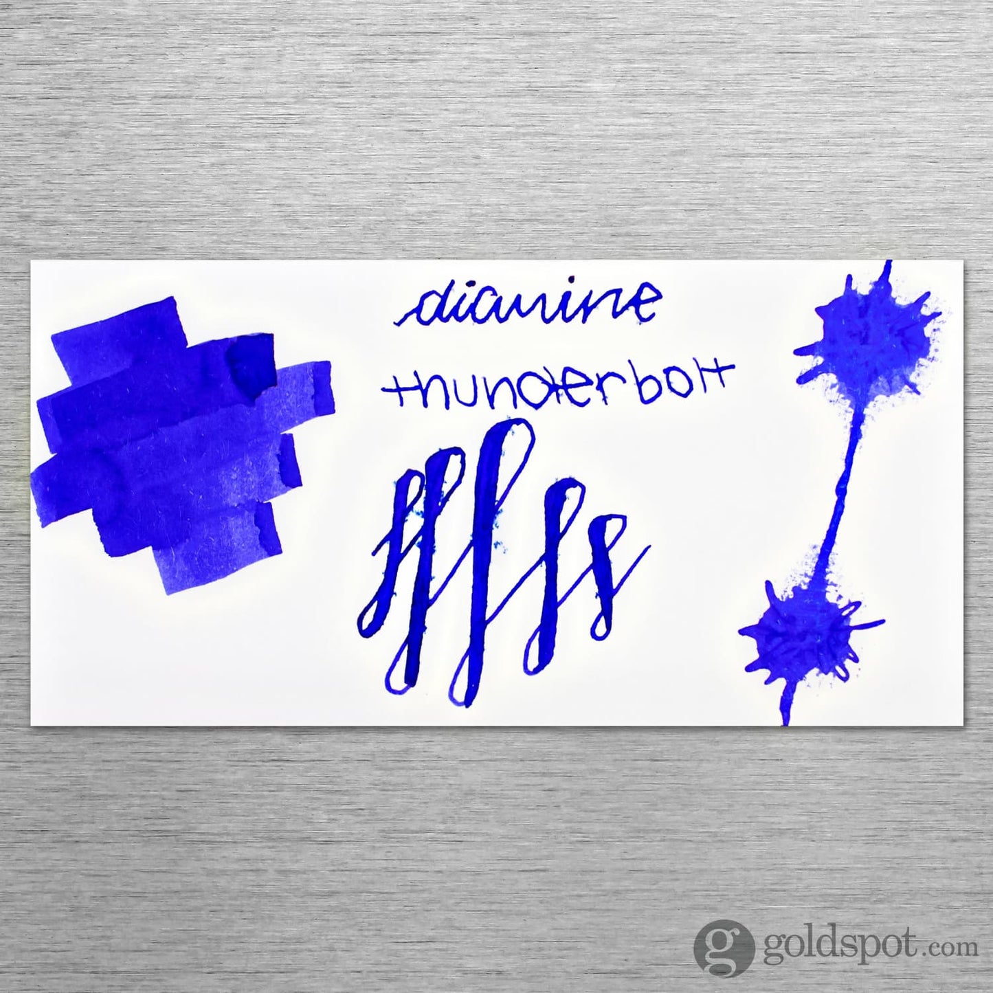 Diamine Inkvent Red Edition Standard Bottled Ink in Thunderbolt - 50 mL Bottled Ink