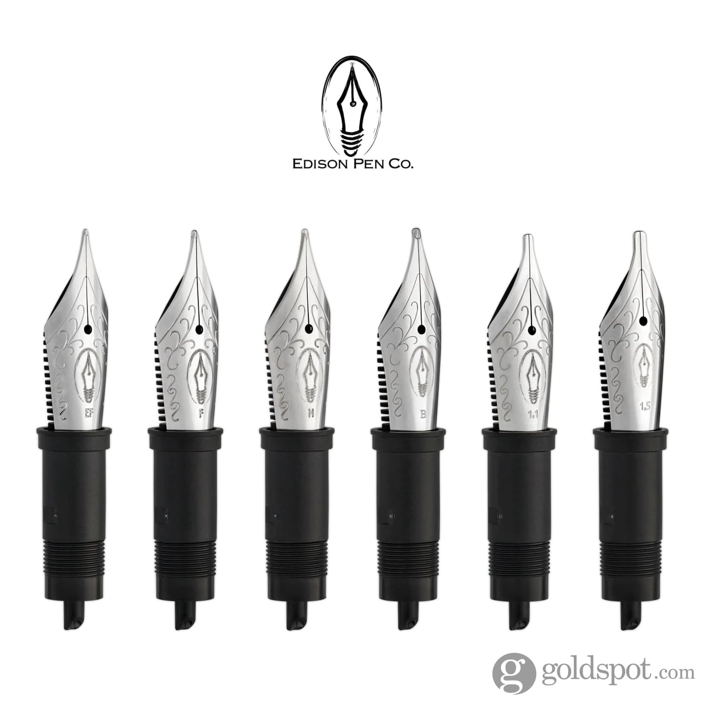 Edison #6 Replacement Nib - Steel Fountain Pen Nibs