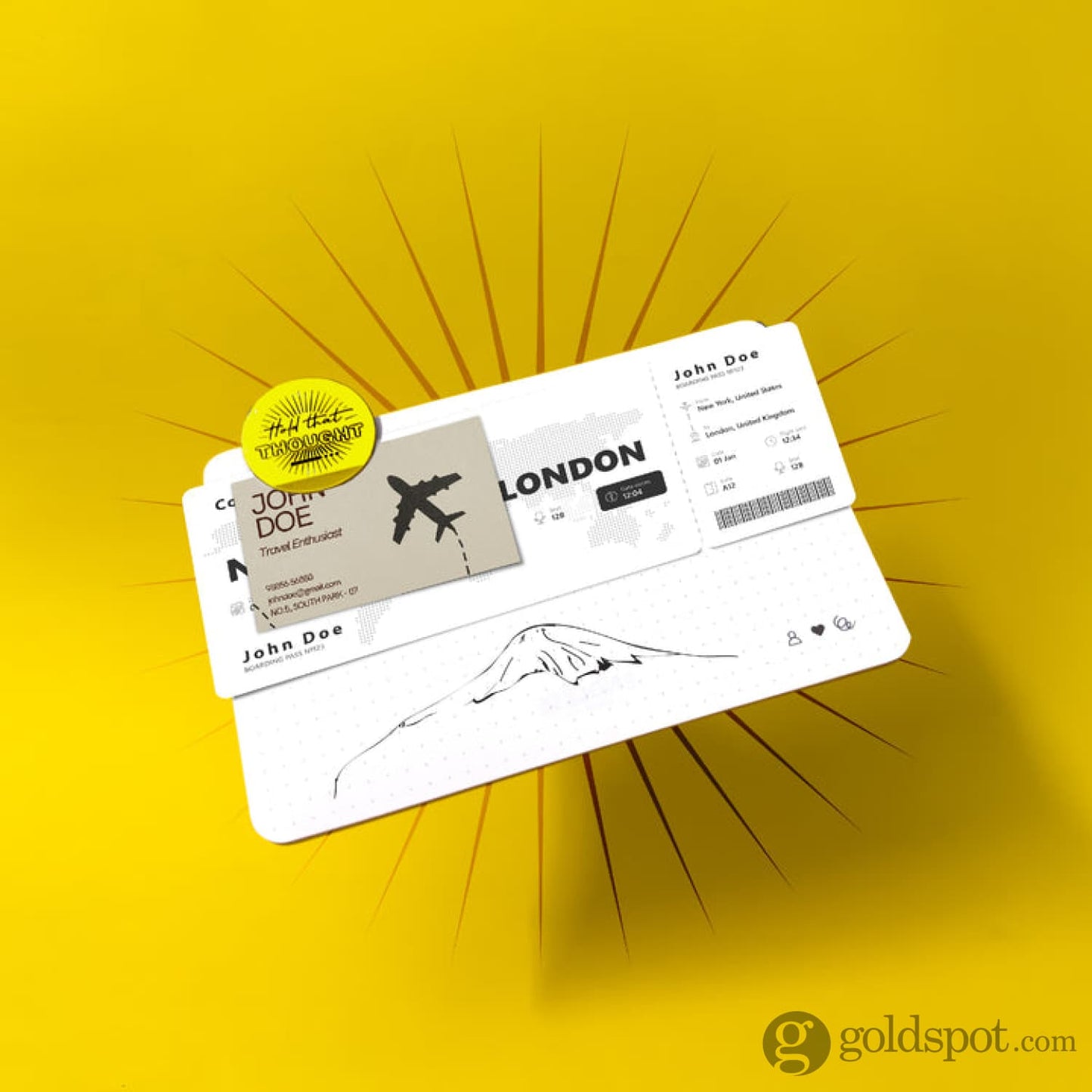 Endless Notebook Clip Hold That Thought Clip