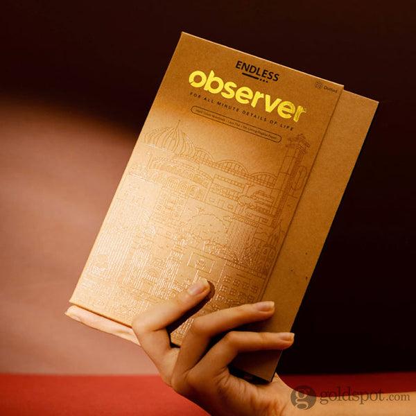 Endless Observer A5 Notebook in Beach Sand - Dotted Notebook