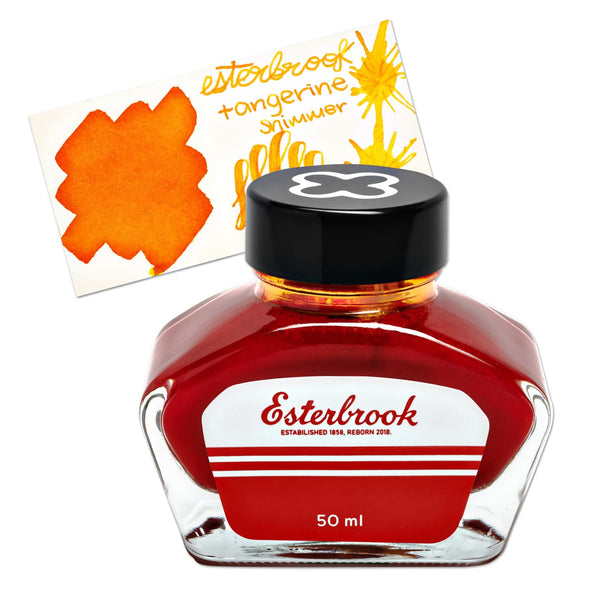 Esterbrook Bottled Ink in Shimmer Tangerine - 50mL Bottled Ink