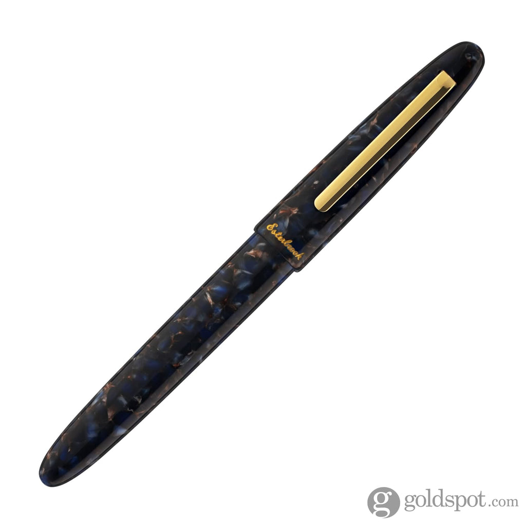 Esterbrook Estie Rollerball Pen in Nouveau Blue Gold Rollerball Pen