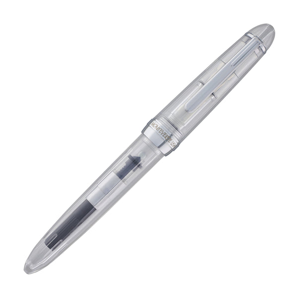 Monteverde Monza Fountain Pen in Crystal Clear - Fine Medium and Omniflex Nibs Pack of 3