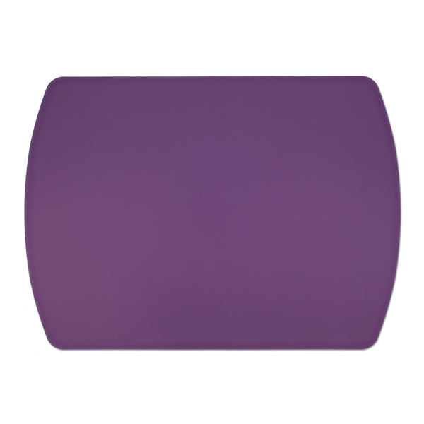 Girologio Repurposed Leather Writing Mat in Purple Accessories