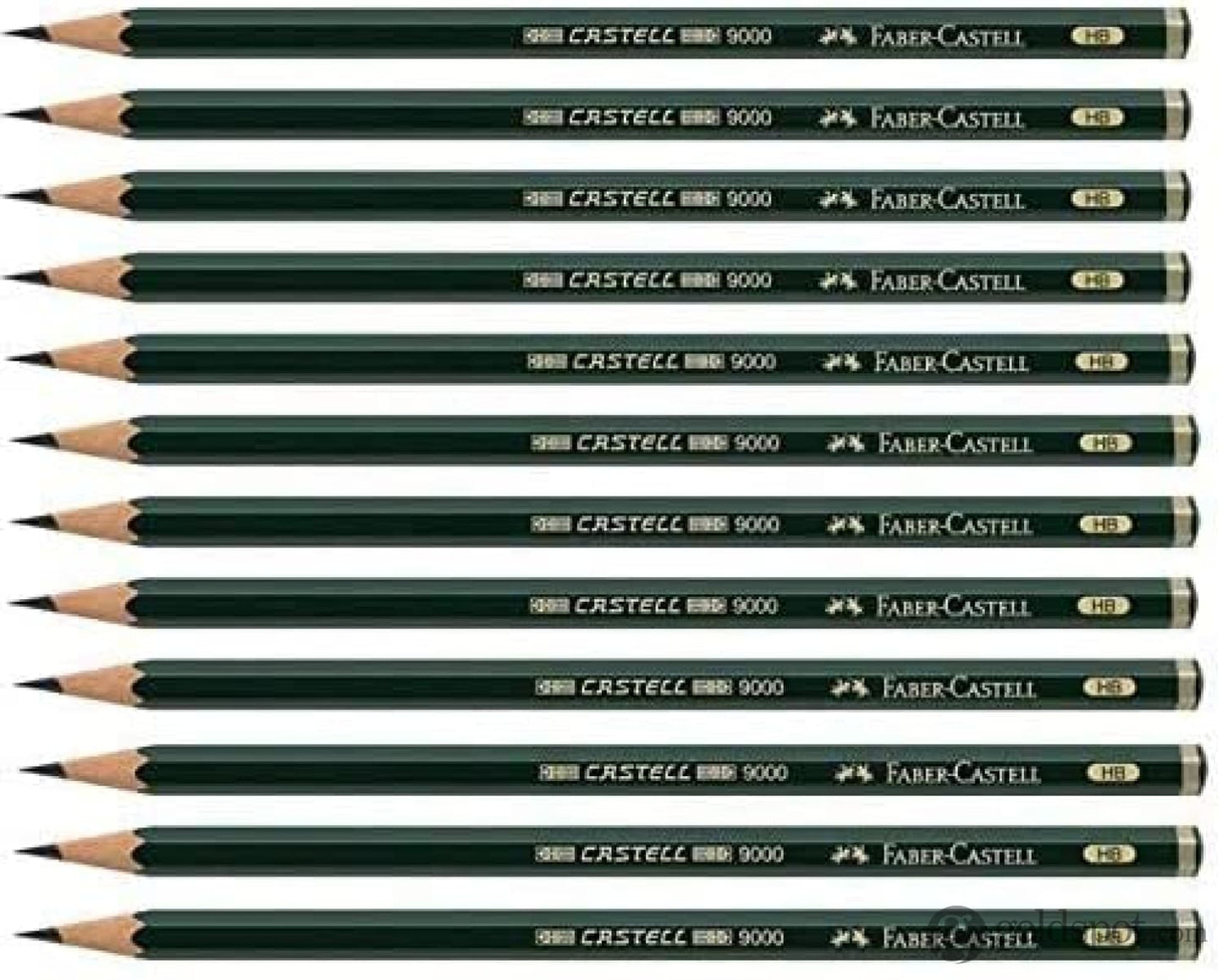 Faber-Castell 9000 Graphite Pencil - HB - Box of 12 Pencil