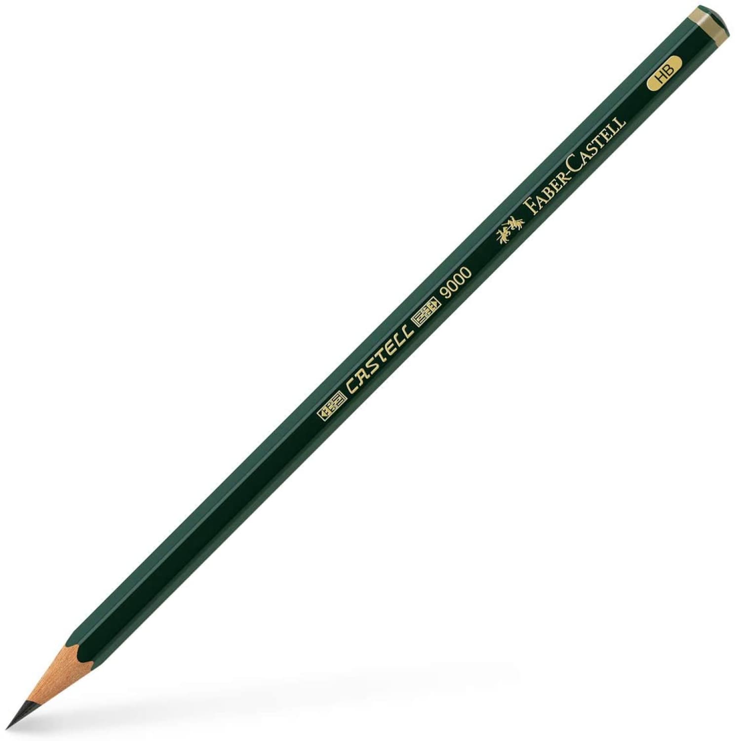 Boîte de 12 crayons graphite Castell 9000 de Faber-Castell - So Creatif
