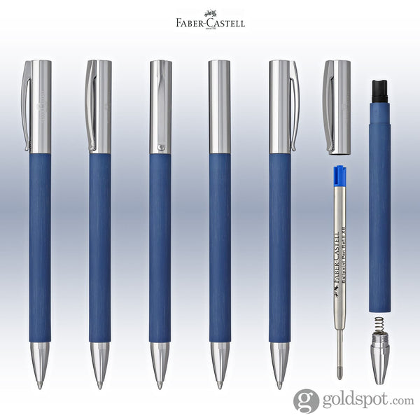 Faber-Castell Ambition Ballpoint Pen in Blue Resin Ballpoint Pen