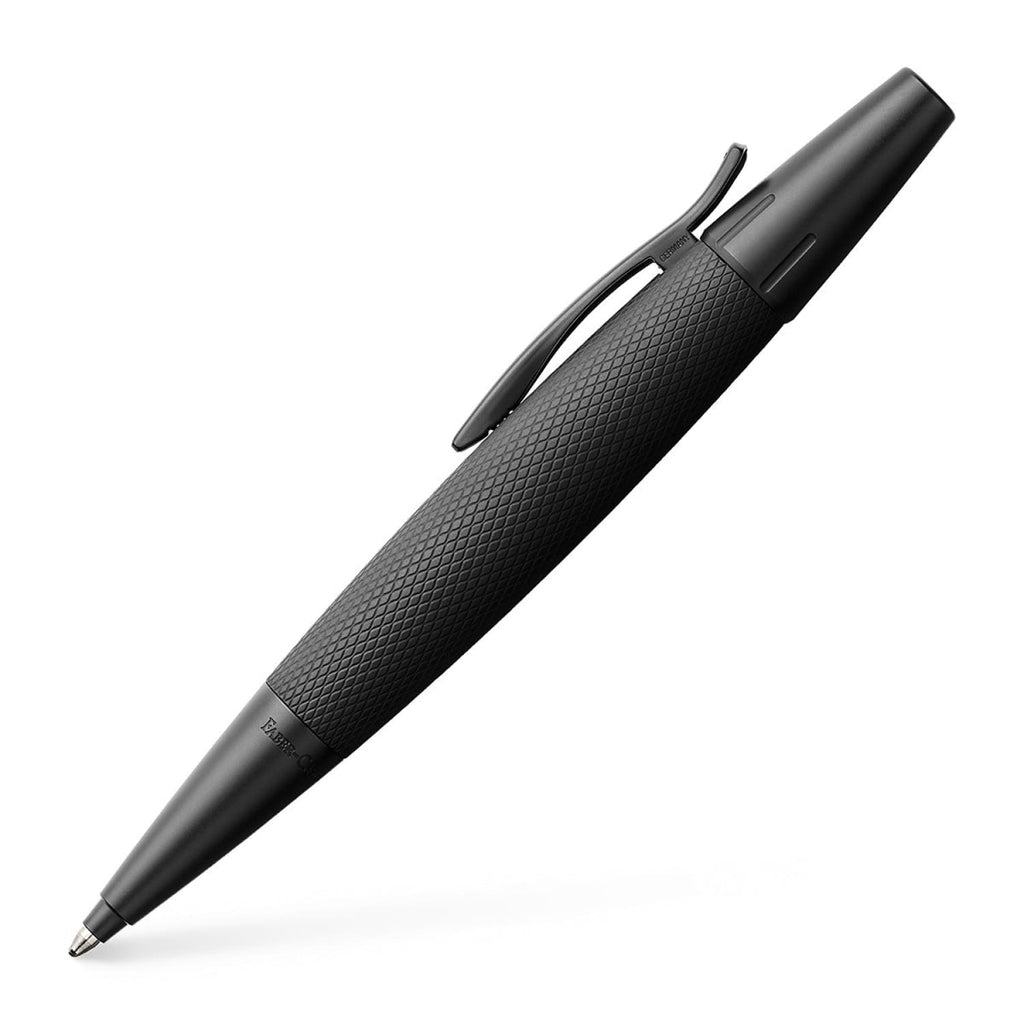 Faber-Castell E-Motion Ballpoint Pen in Pure Black Ballpoint Pen