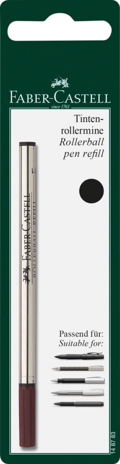 Faber-Castell Rollerball Refill Black Ceramic Rollerball Refill