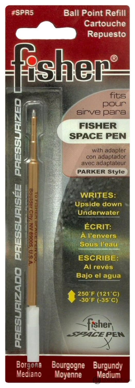 Fisher Space Ballpoint Pen Refill in Burgundy - Medium Point Ballpoint Pen Refill