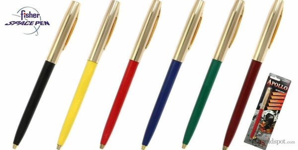 Fisher Space Pen Cap-O-Matic Ballpoint Pen in Burgundy with Brass Trim Ballpoint Pen
