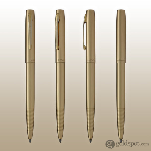 Fisher Space Pen Cap-O-Matic Ballpoint Pen in Lacquered Brass Ballpoint Pen